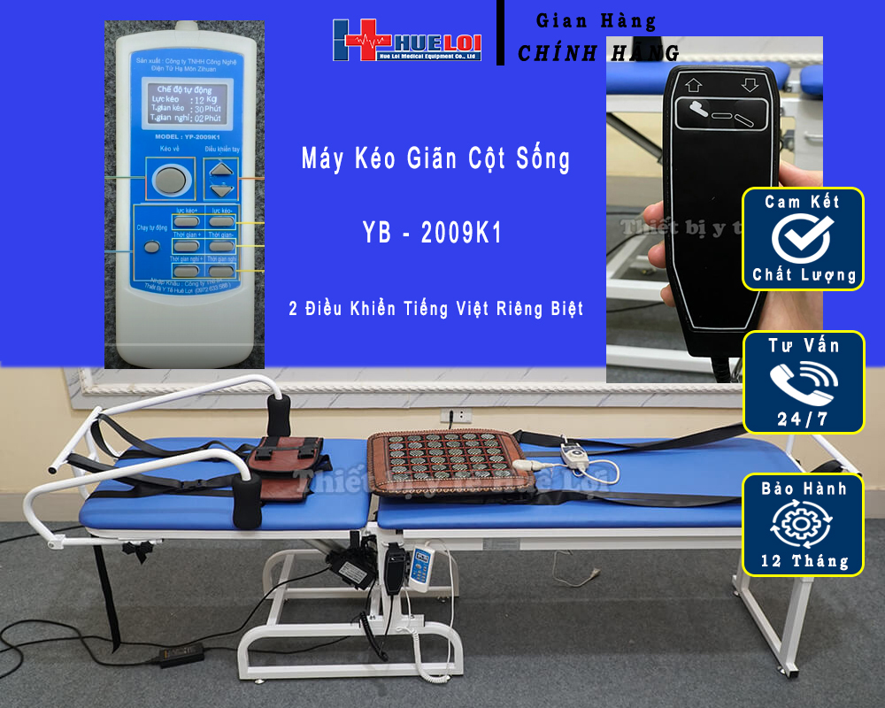 Giường kéo giãn cột sống YP 2009 K1