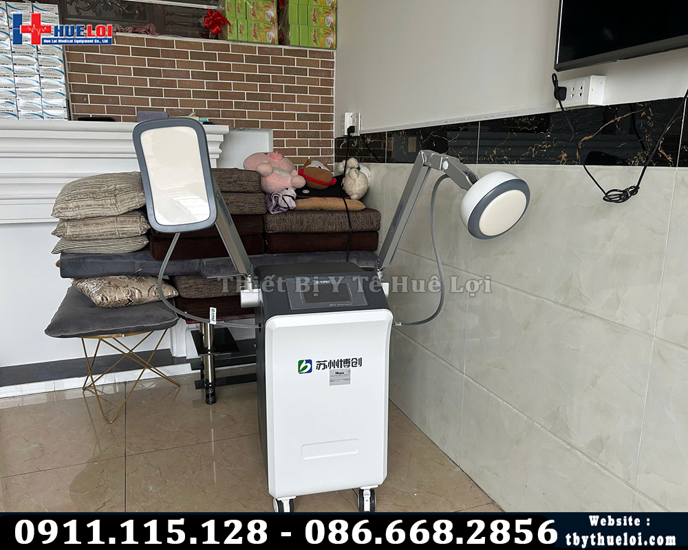 bàn giao hướng dẫn sử dụng máy vi sóng 2 đầu