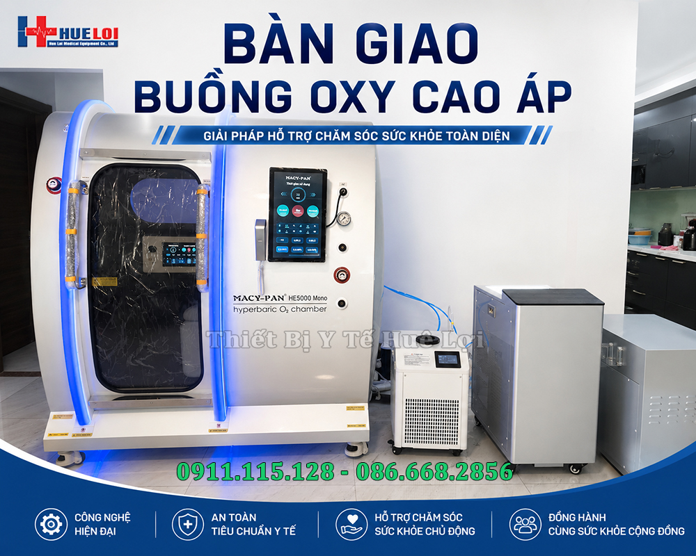 buồng oxy cao áp chính hãng