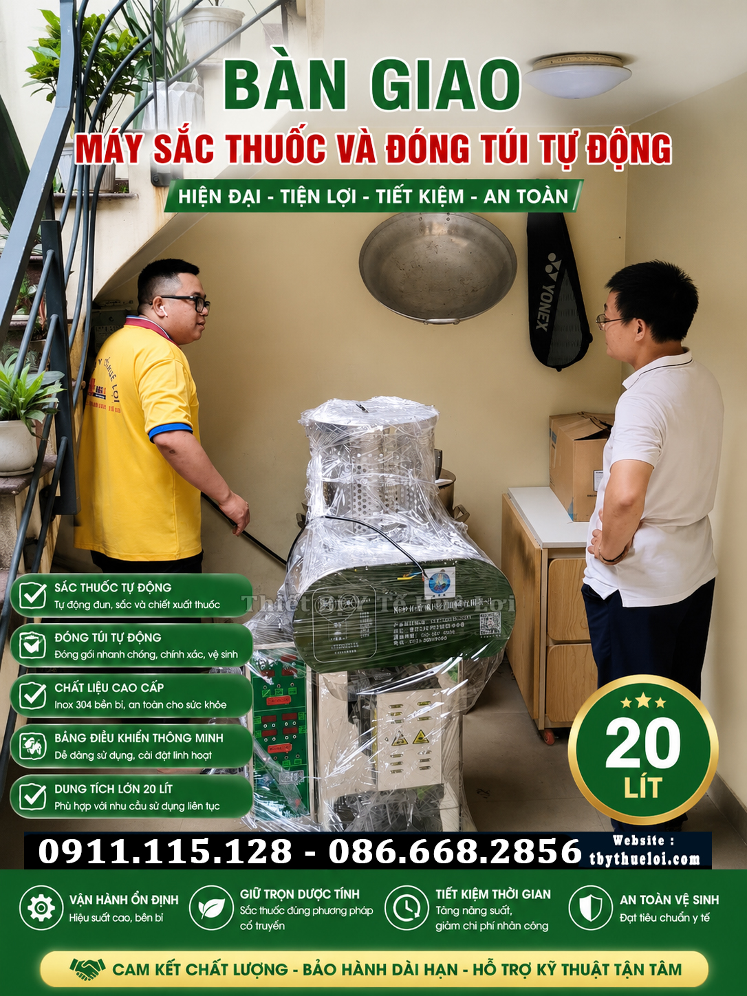 bàn giap máy sắc thuốc cao cấp