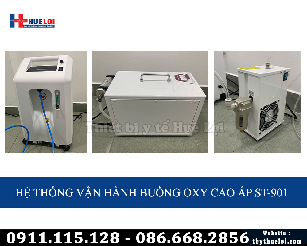 bộ máy oxy tăng áp