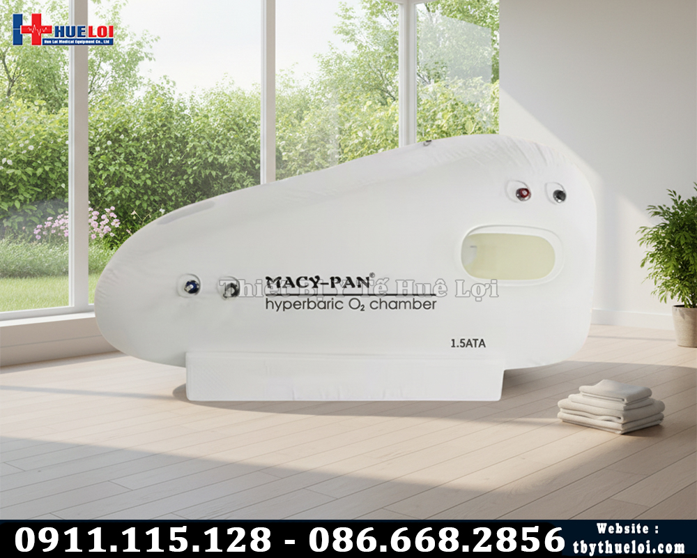 buồng oxy tăng áp đơn dạng nằm