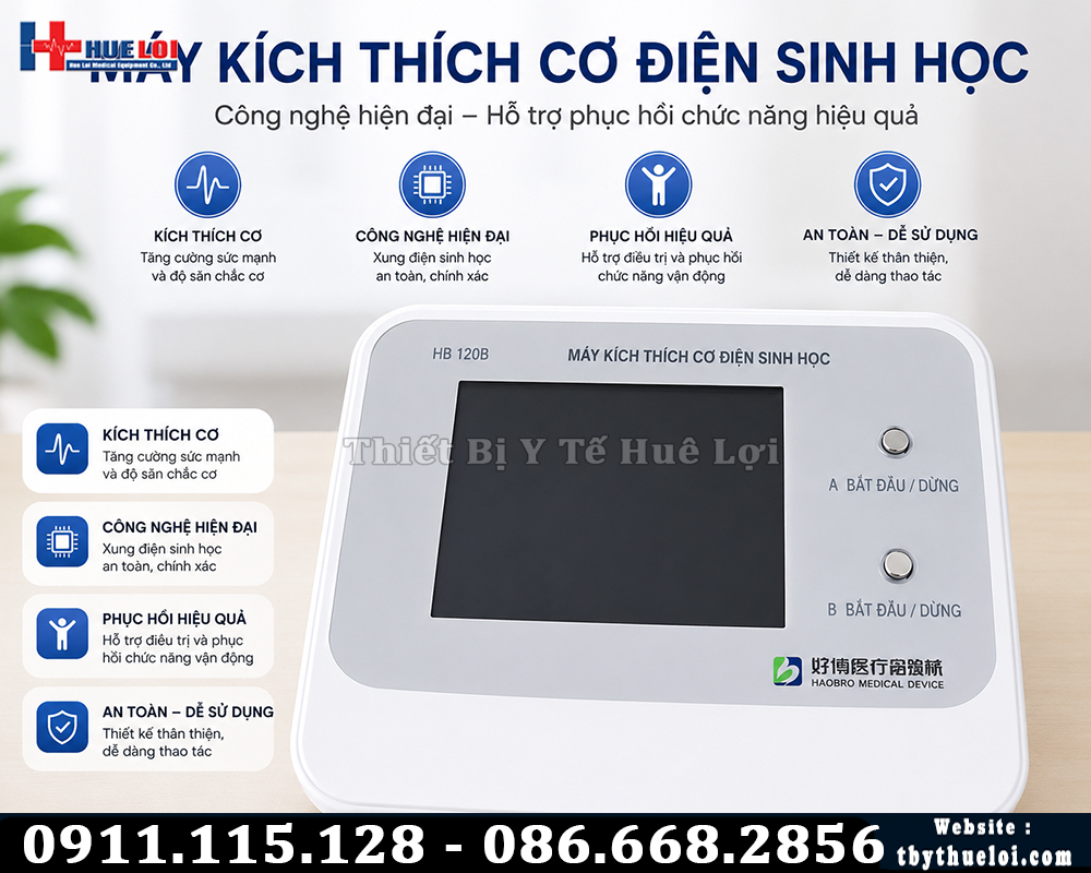 chức năng máy kích thích cơ điện mới nhất