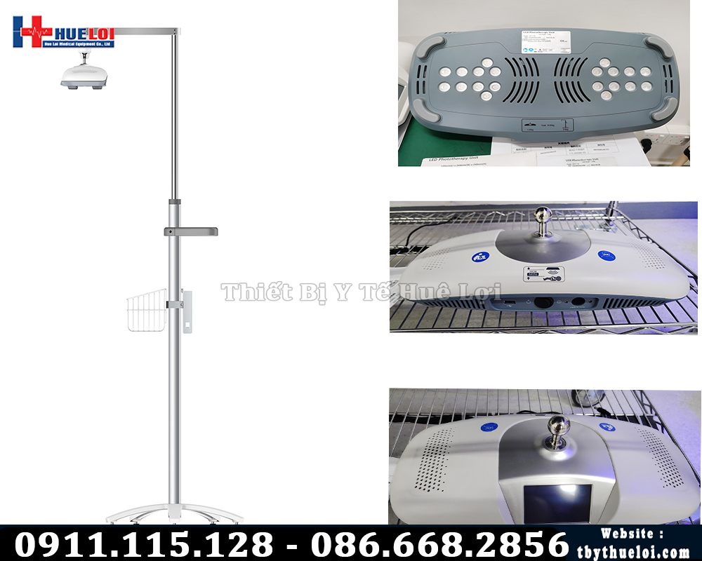 đèn chiếu vàng da trẻ nhỏ