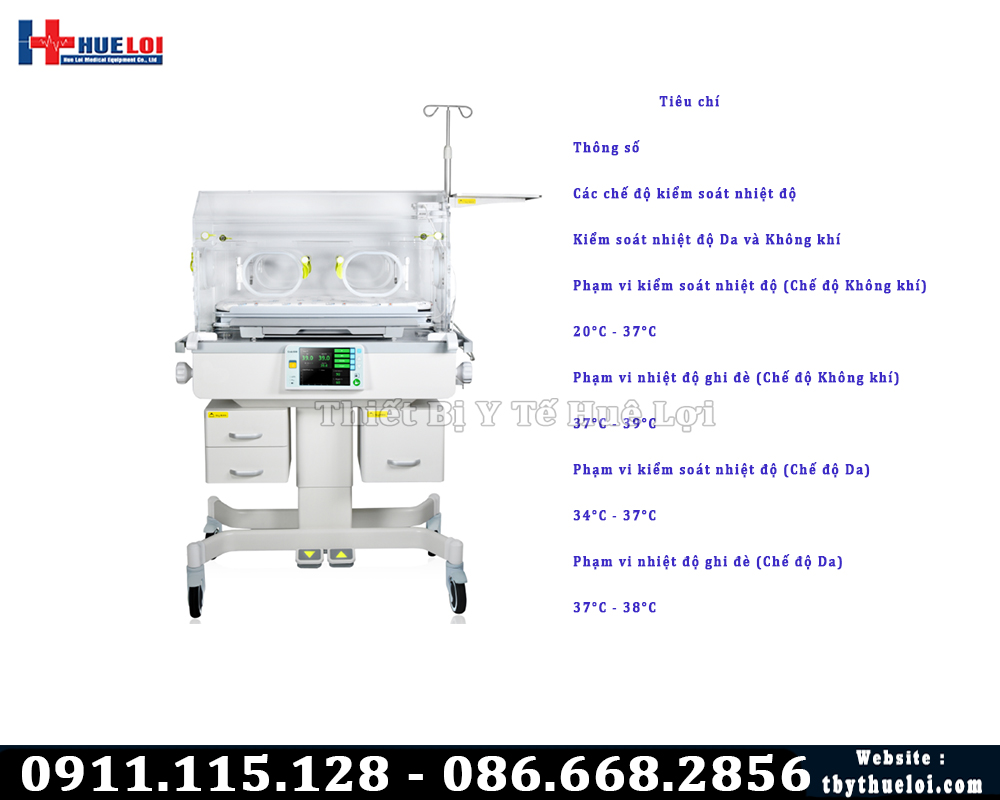 giường cấp cứu trẻ sinh non
