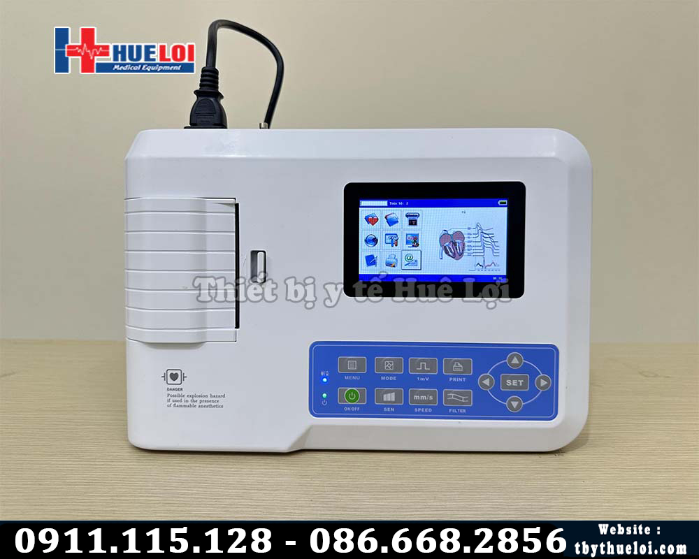Máy điện tim ECG 3 kênh