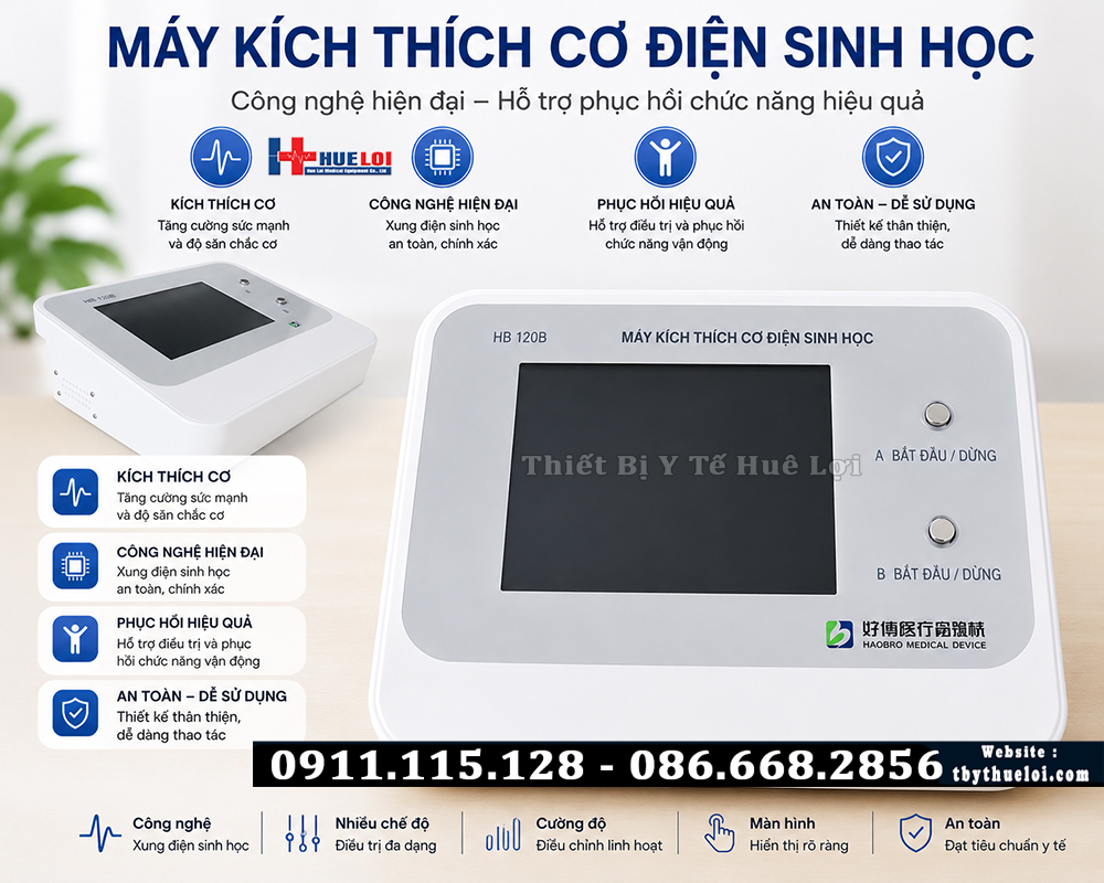 máy kích thích cơ điện sinh học