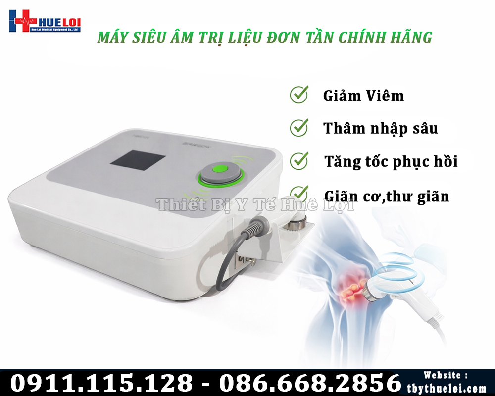 máy siêu âm trị liệu đơn tần haobro 810A
