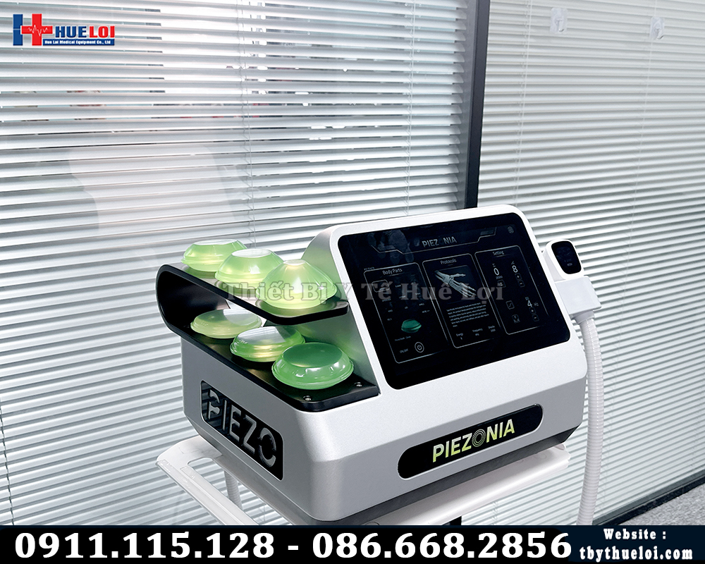 máy xung kích hội tụ áp điện PIEZONIA
