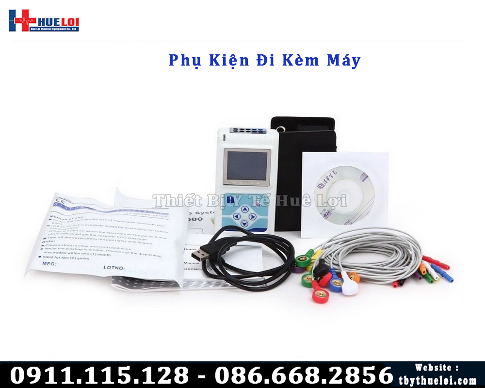 phụ kiện máy holter điện tim