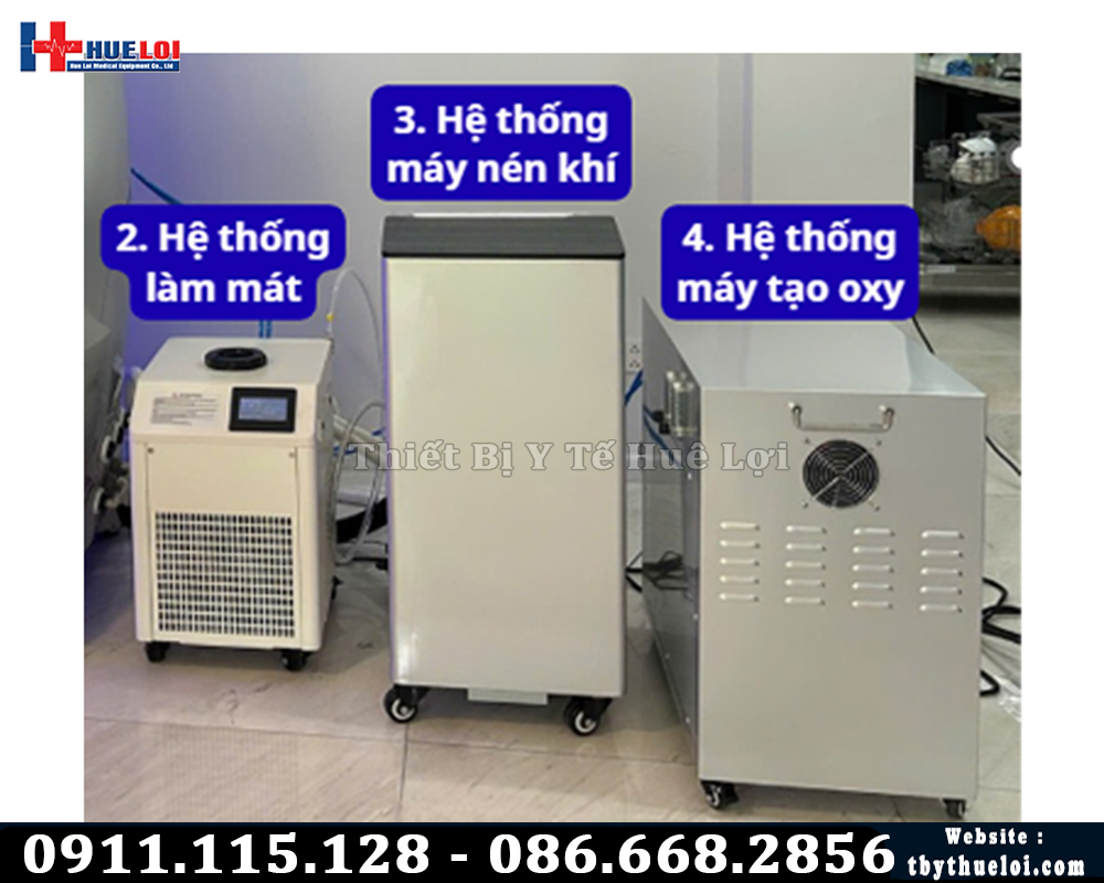 thiết bị tạo oxy cao áp