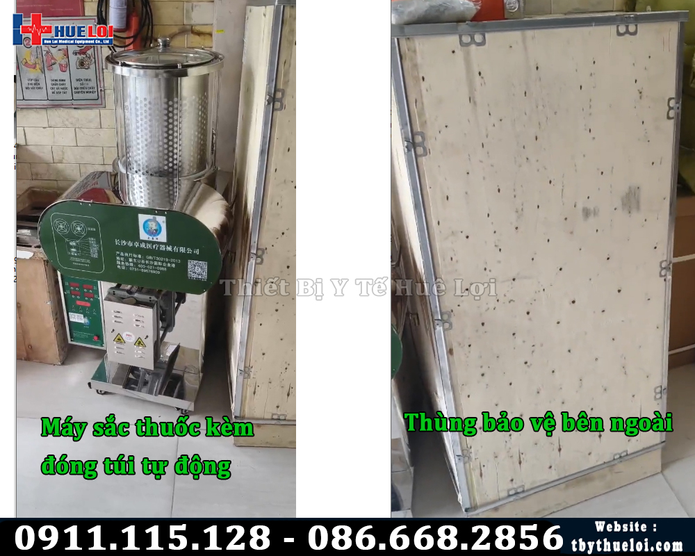 thùng máy sắc thuốc