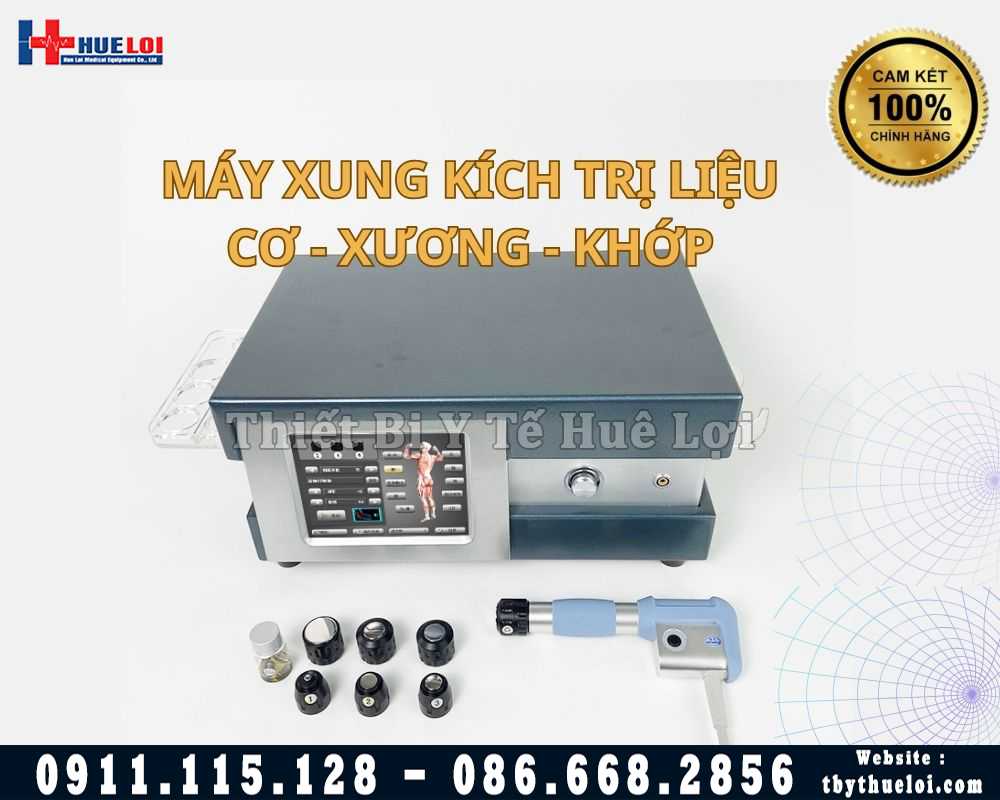 máy xung kích trị liệu cơ xương khớp