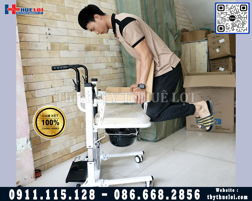 test chịu lực xe lăn pittong